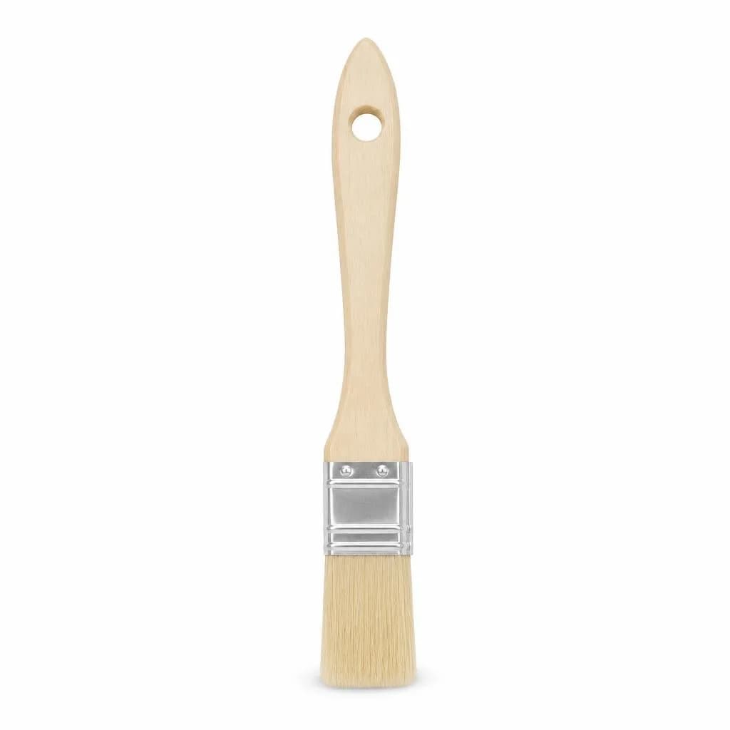 Pastry Brush - Natural Bristles, Wooden Handle, 20 cm