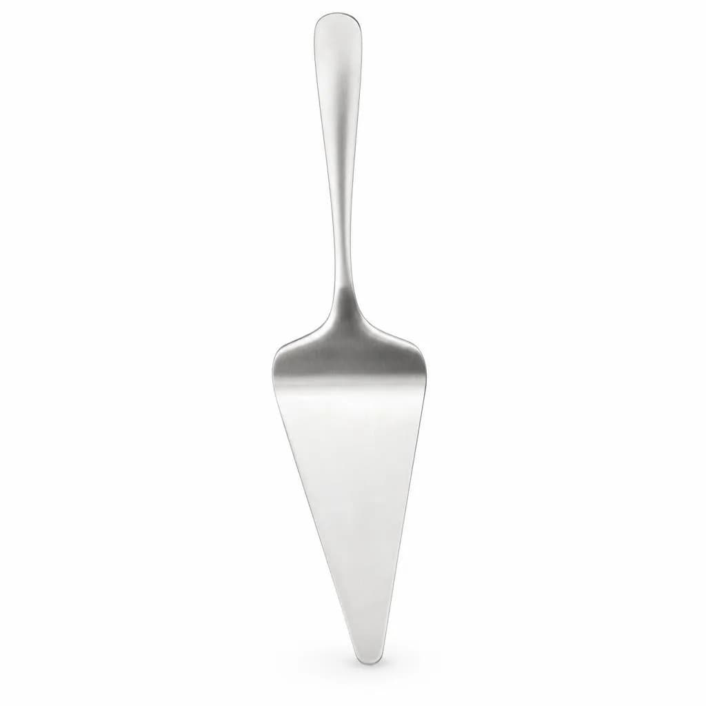 Pie and Cake Server - Triangular Blade, Silver, 26 cm
