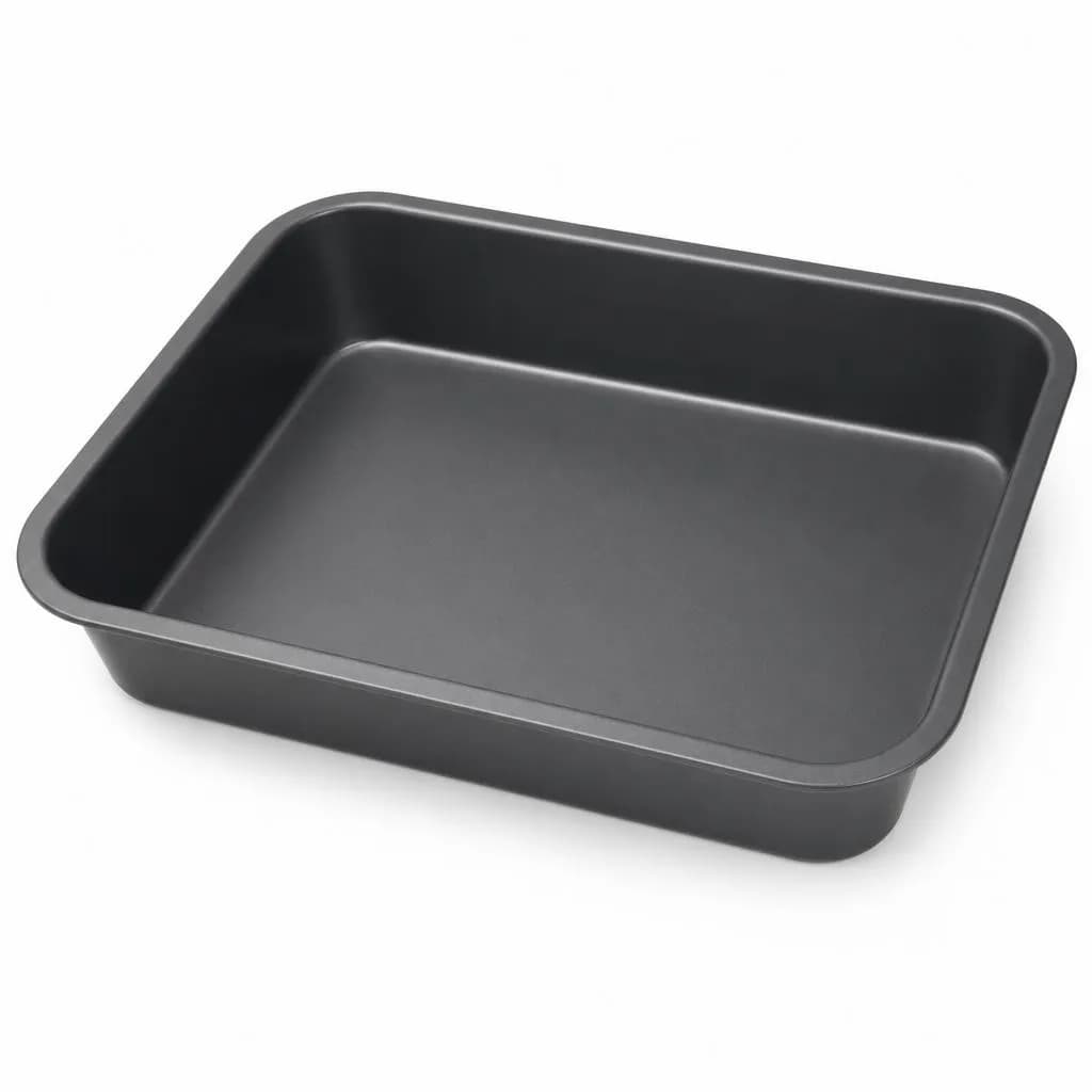 Non-Stick Roasting Pan - Oven Roasting & Baking, Dark Grey, 35 x 25 cm