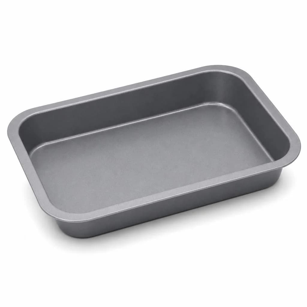 Rectangular Baking Tray - Grey, 35 x 25 cm