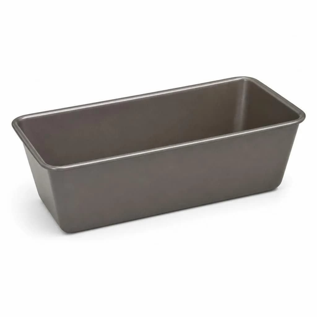 Loaf Pan - Rectangular Baking Mould, Grey-Brown, 22 cm