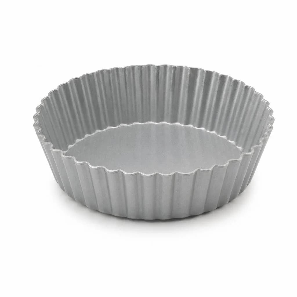 Tartlet Mould - Small Ridged Round Mould, 7 cm