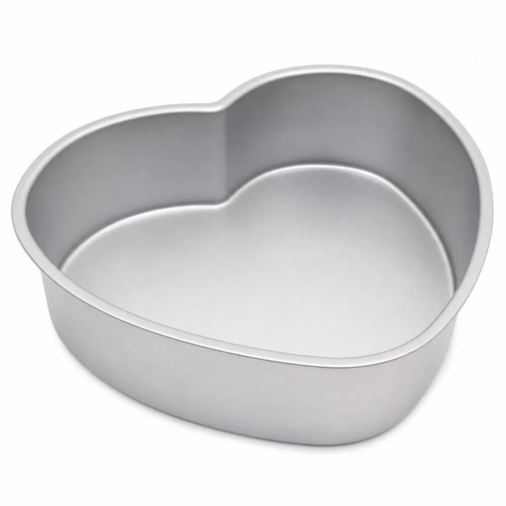 Heart-Shaped Cake Mould - For Cakes and Desserts, 20 cm