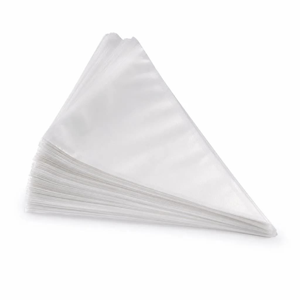 Disposable Piping Bags - Pack of 100, Triangular, 30 cm