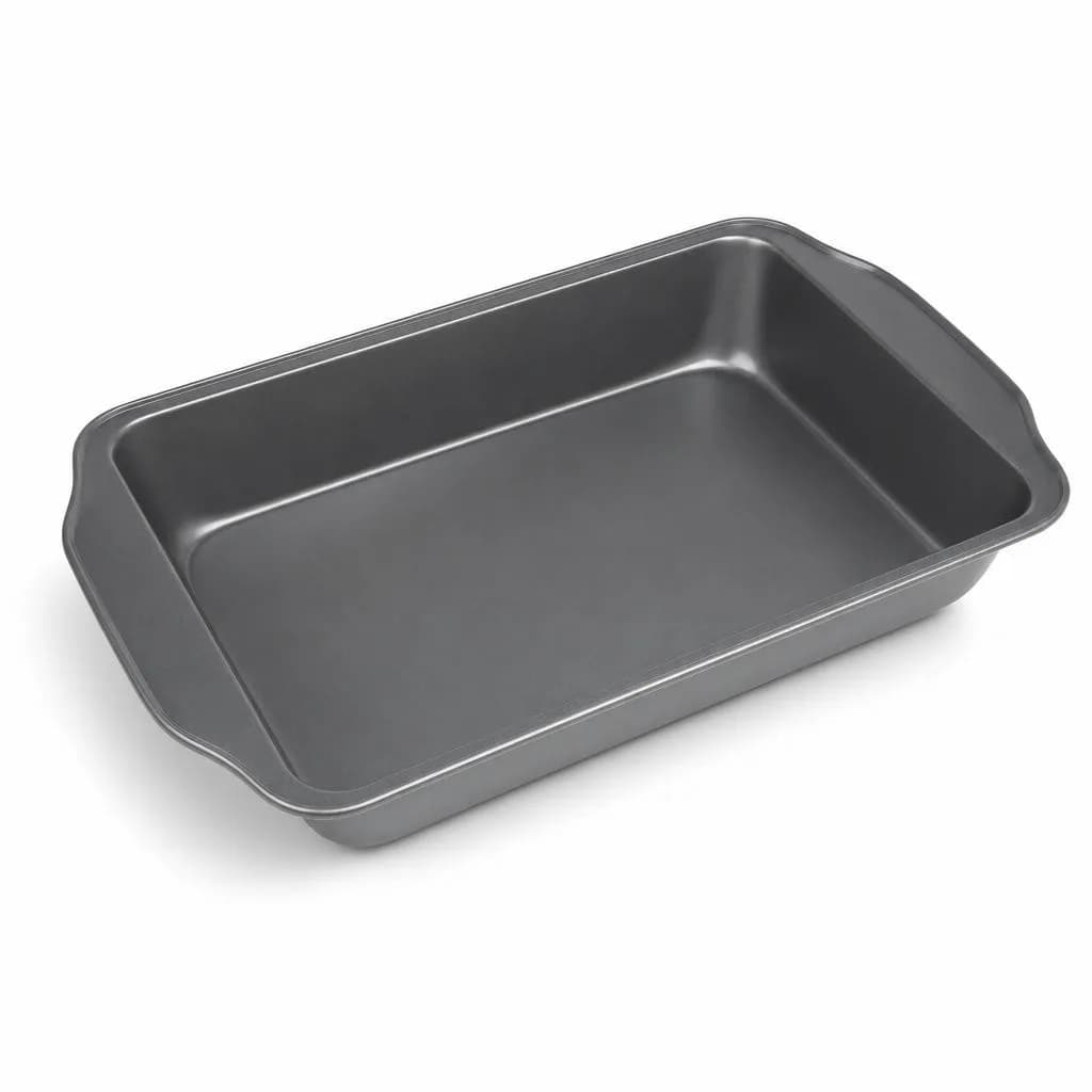 Baking Tray - Side Handles, Dark Colour, 35 cm